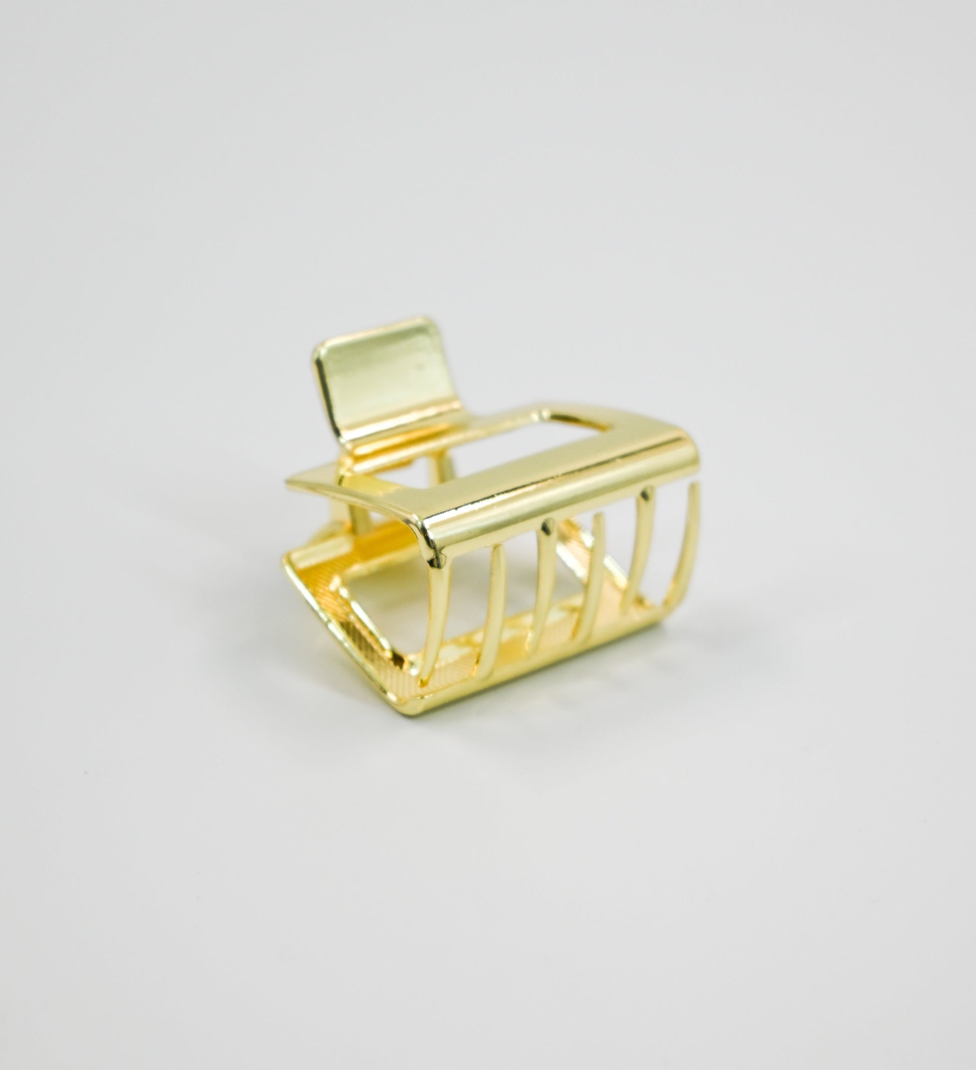 gold small claw clip
