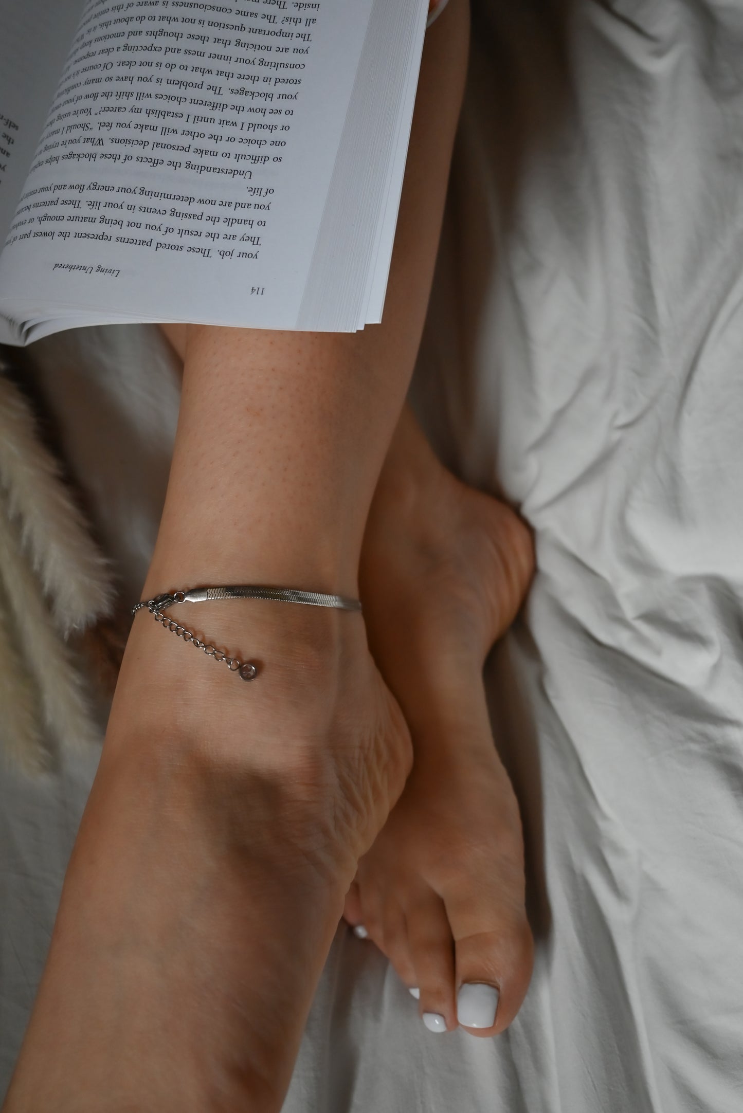 Herringbone Anklet