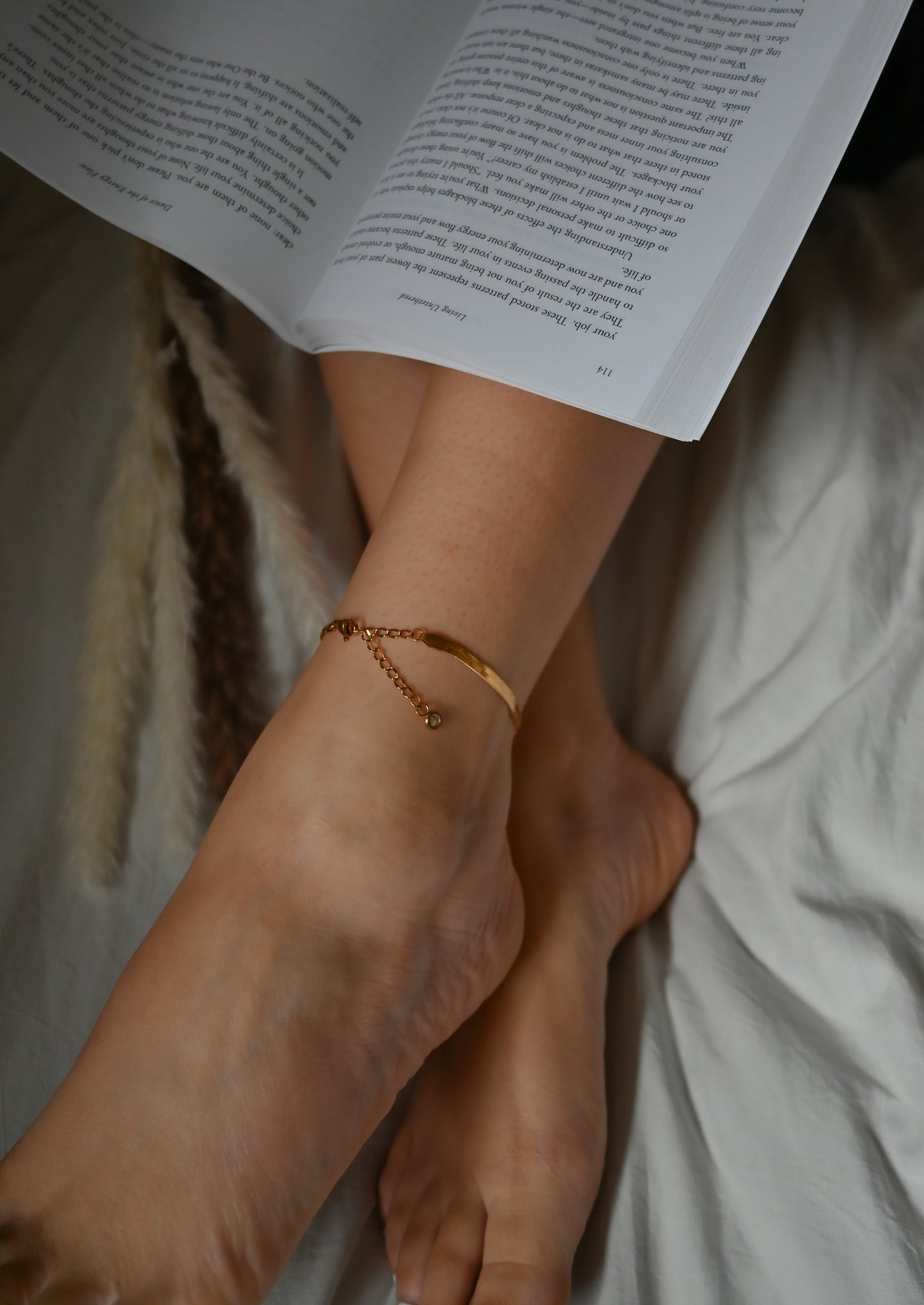 Herringbone Anklet