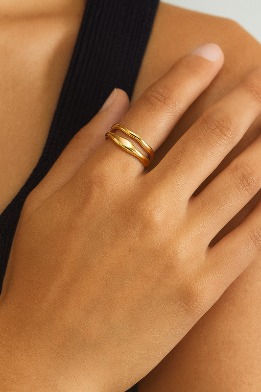 Double Banded Ring