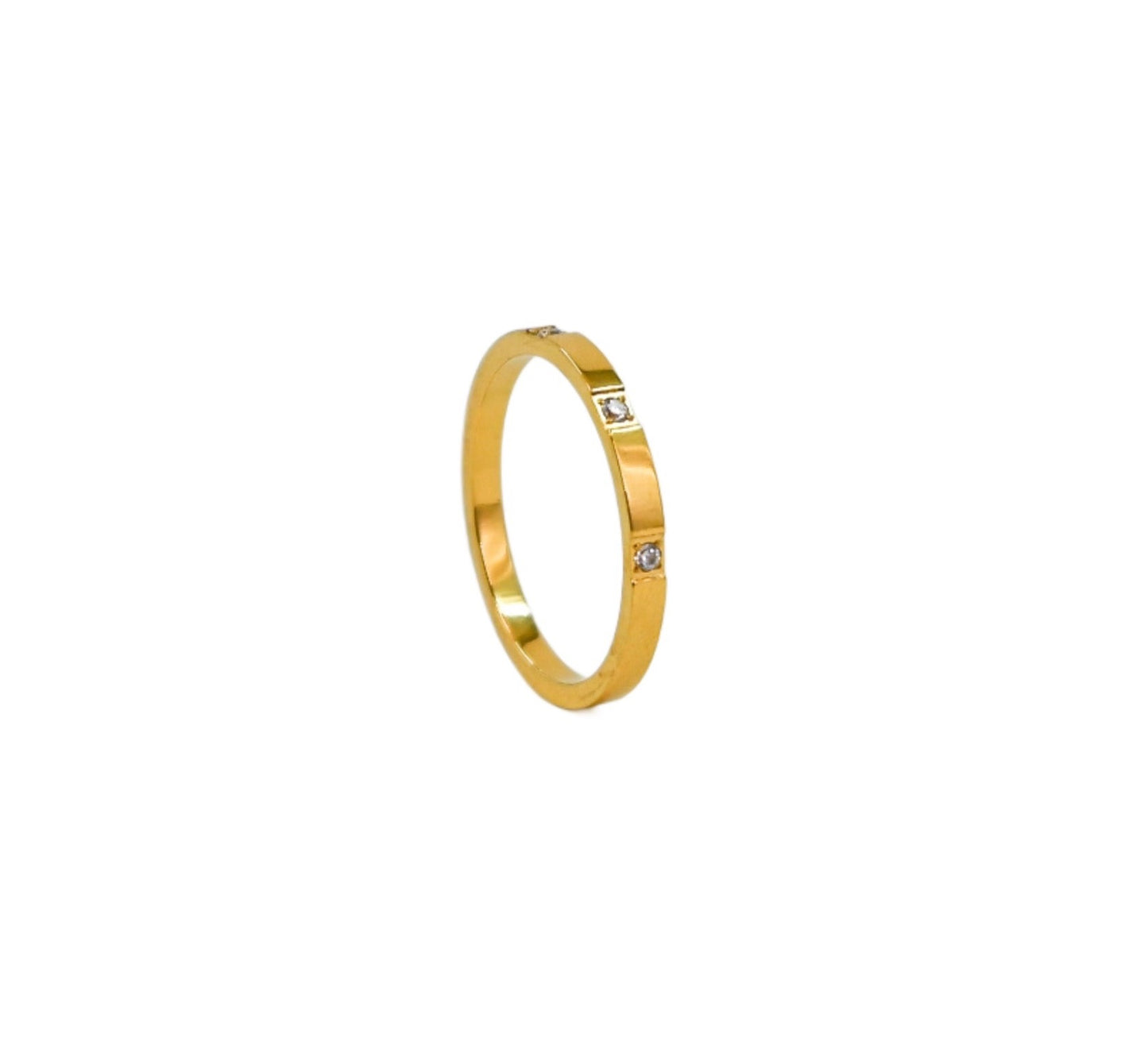 Cartier style ring in gold 