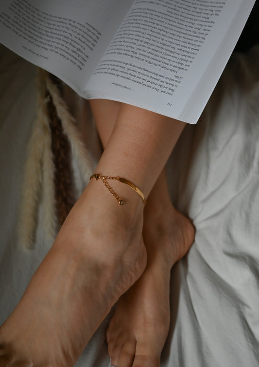 Herringbone Anklet