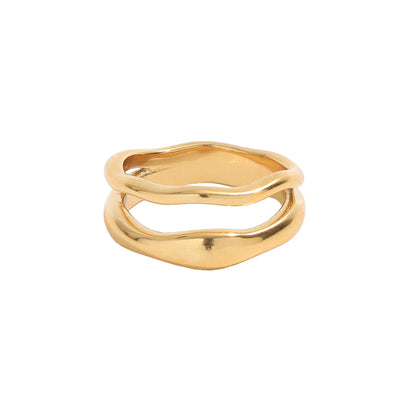 Double Banded Ring